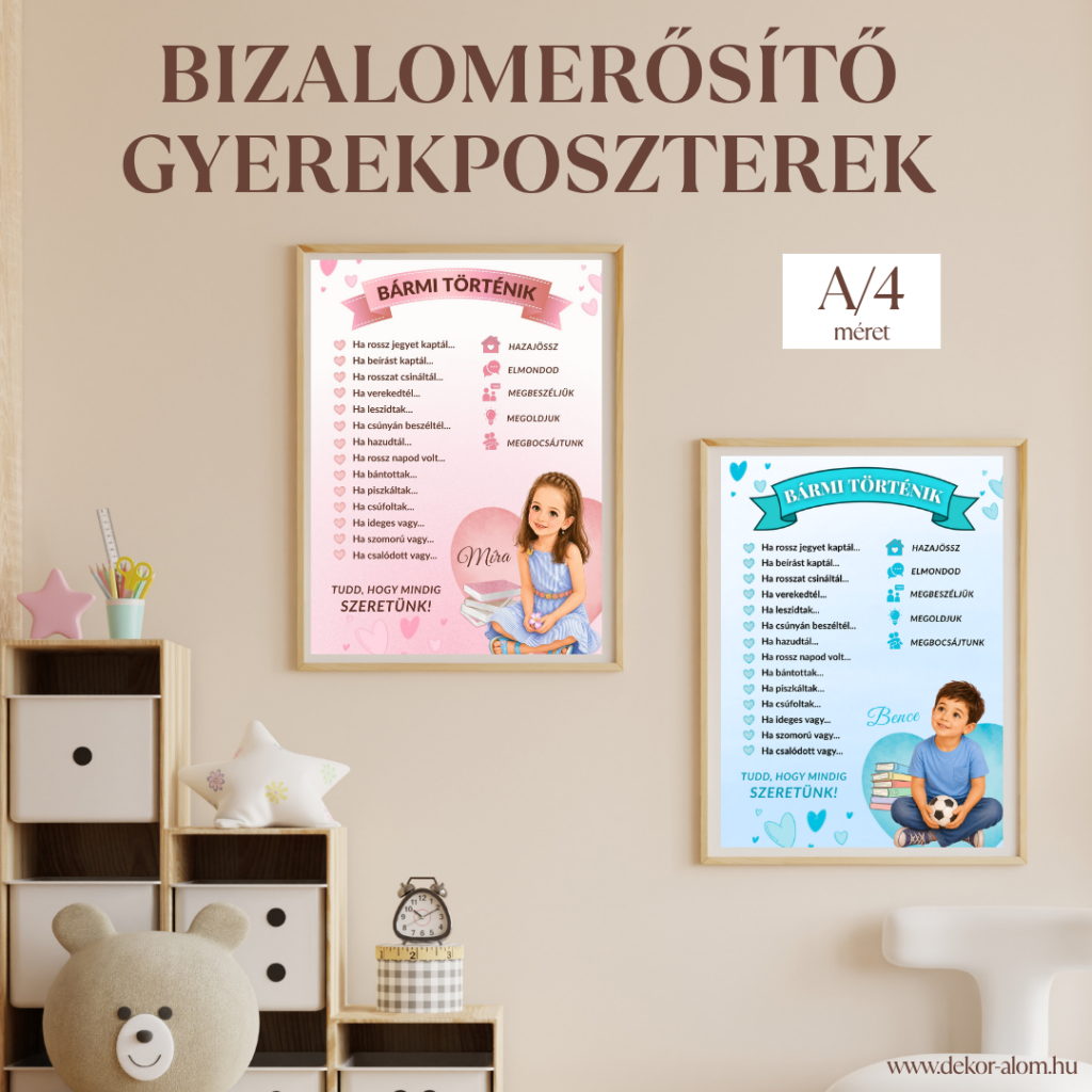 "Bármi történik" gyerekposzter
